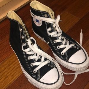 Black High Top Converse